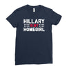 hillary is my homegirl funny Ladies Fitted T-Shirt