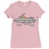 surf biker Ladies Fitted T-Shirt