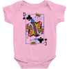 catdog playing card Baby Bodysuit