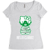 hello clarice Women's Triblend Scoop T-shirt