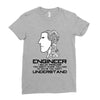 12  engineer understand Ladies Fitted T-Shirt