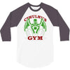 cthulhu gym 3/4 Sleeve Shirt