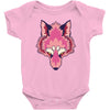 pink foxy Baby Onesie