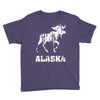 Alaska Deer Rudolph Youth Tee