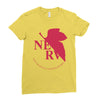 nerv -Evangelion Ladies Fitted T-Shirt