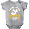 Father and Son Best Friends for Life Baby Bodysuit