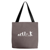zombie evolution Tote Bags