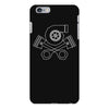 turbo skull and crossbones iPhone 6/6s Plus Case