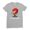 getting swole Ladies Fitted T-Shirt