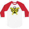 apocalypse baseball 3/4 Sleeve Shirt