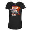 devoted boxer Maternity Scoop Neck T-shirt