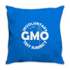 gmo test subject v2 anti gmo soy fruit vegetables Throw Pillow