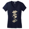 gameboy breakdown Women's V-Neck T-Shirt