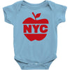 nyc big apple Baby Onesie