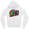 mushroom city bullets Zipper Hoodie