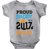 Class of 2017 Proud Daddy Graduation Baby Onesie
