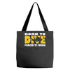 born to dive forced to work Tote Bags
