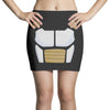 Saiyan Armor DBZ Vegeta Mini Skirts