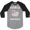 fleece navidad 3/4 Sleeve Shirt