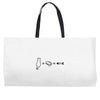 Cat Math Weekender Totes
