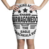 khabib nurmagomedov black logo Pencil Skirts