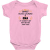 smart good looking cna doesnt get better than this Baby Onesie