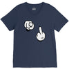 mickey fuck you rouge V-Neck Tee