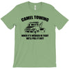 camel towing mens t shirt tee funny tshirt tow service toe college hum T-Shirt