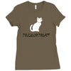 trick or treat Ladies Fitted T-Shirt