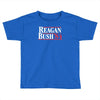 reagan bush '84 80's retro political party Toddler T-shirt