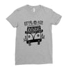 let's go an adventure (for light color) Ladies Fitted T-Shirt
