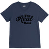 The Real Boss V-Neck Tee