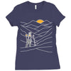 hiking Ladies Fitted T-Shirt