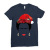 frida kahlo christmas Ladies Fitted T-Shirt