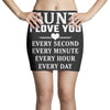 I Love You Aunt Mini Skirts