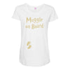 Muggle On Board Maternity Scoop Neck T-shirt