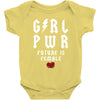 Girl Power Future Is Female Baby Bodysuit