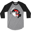 samurai jack and aku yin yang 3/4 Sleeve Shirt