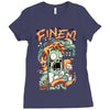 zombie (3) Ladies Fitted T-Shirt