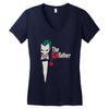 the hafather Women's V-Neck T-Shirt