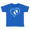 Baby Boy with Heart Any Name Customized Toddler T-shirt