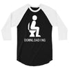 downloading ! funny white sex 3/4 Sleeve Shirt