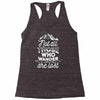 those who wander Racerback Tank