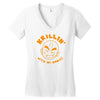 krillin with my homies Women's V-Neck T-Shirt