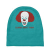 clowns aren't funny Baby Beanies