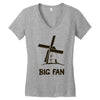 big fan Women's V-Neck T-Shirt