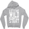 let the wild rumpus Zipper Hoodie
