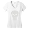 the punisher long sleeves Women's V-Neck T-Shirt