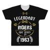 legendary riders are born in 1963 All Over Men's T-shirt
