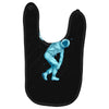astronaut discus throwing Baby Bibs